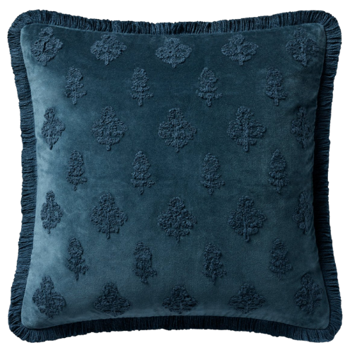 Darla Pillow Navy velvet