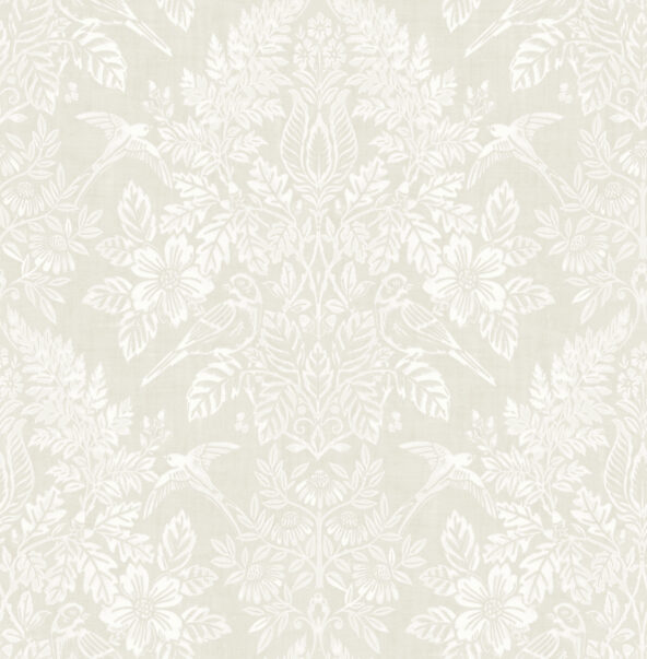 Finch Cream Wallpaper