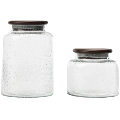 McGee & Co. Seeded Glass Canister