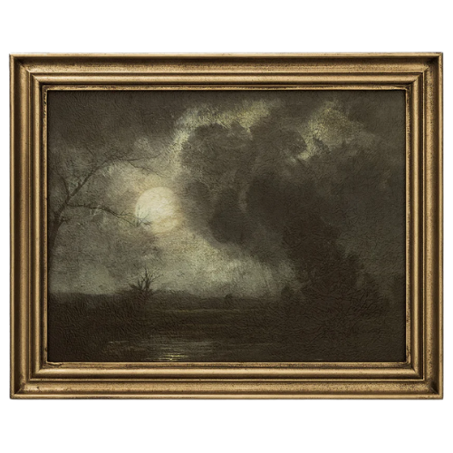 McGee & Co Storm on the Lake Art Print halloween