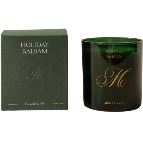 McGee & Co Holiday Balsam Candle