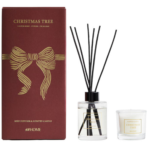 H&M Christmas Trees Reed Diffuser and Scented Candle