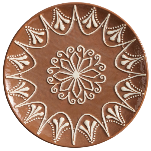 Pottery Barn (US) Gingerbread Stoneware Salad Plates - Set of 4