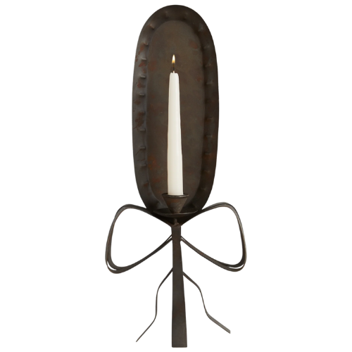 Lulu and Georgia Ribbon Candle Sconce by Sarah Sherman Samuel