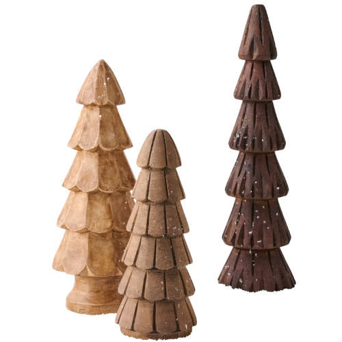 Magnolia Hand Carved Woodland Tree