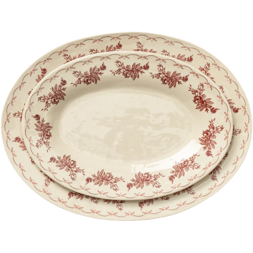 McGee & Co. (US) Coronet Serving Platters (Set of 2)