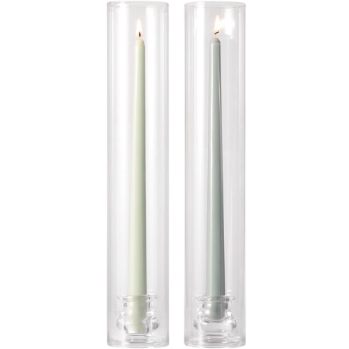 Amazon Glass Taper Hurricane candle