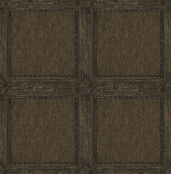 Moorland Dark Brown Wallpaper