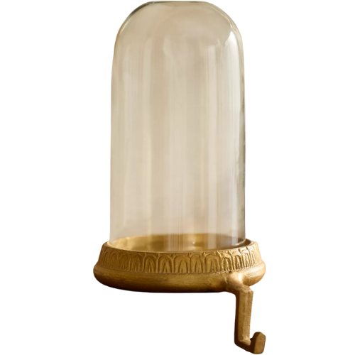 Anthropologie (US) Glass Cloche Stocking Holder