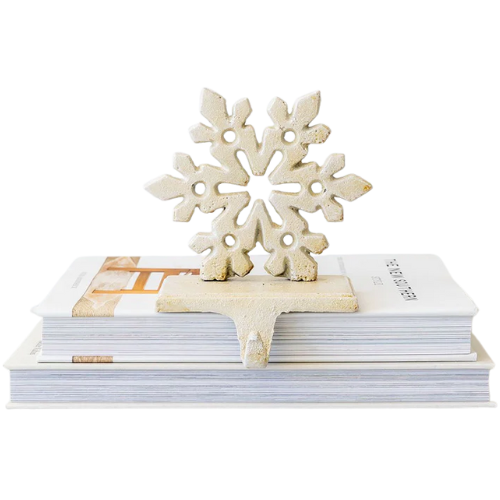 House of Jade Home Iron Snowflake Stocking Holder
