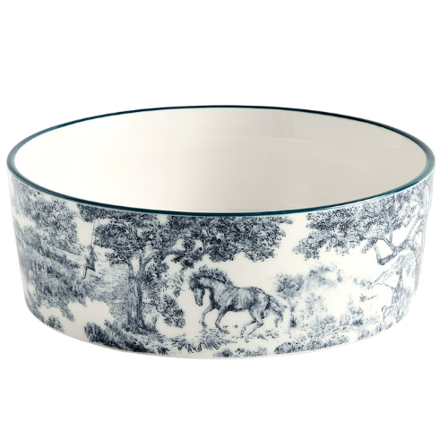Brandon Maxwell Groveland Toile Pet Bowl