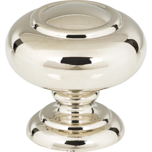 Victoria Mushroom Knob in Polished Nickel