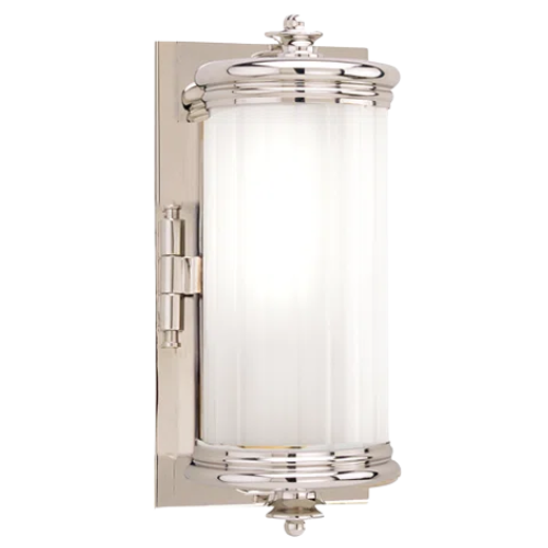 Bristol Flush Mounted Sconce Silver