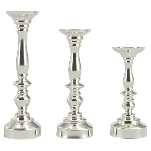 Silver Tabletop Candlestick Wayfair