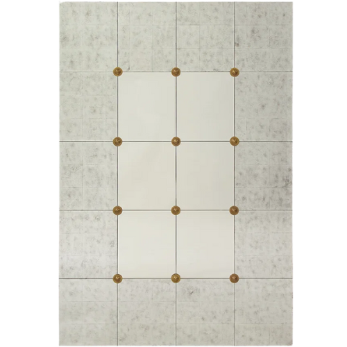 Elliot Rectangle Wall Mirror antiqued Wayfair