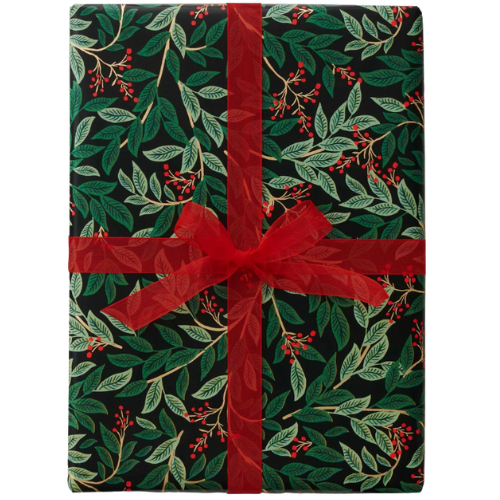 Holiday Wrapping Roll Willowberry Rifle Paper Co. Gift Wrap