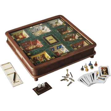 Frontgate Clue Luxury Edition Board Game with 3D Rooms