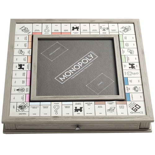Pottery Barn (US) Wooden Monopoly Board Game - Luxury Edition