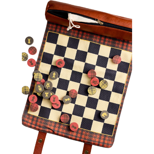 Pendleton Travel Chess + Checkers Set