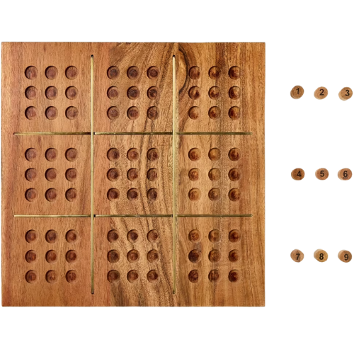 Target Wood and Brass Sudoku - Hearth & Hand