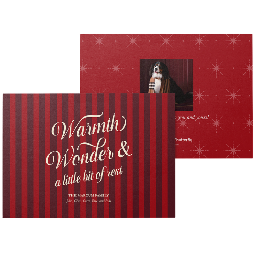 Giftwrapped Card Holiday Christmas CLJ Shutterfly