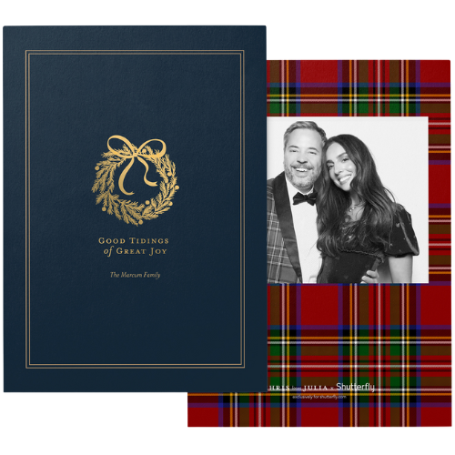 Just for You Holiday Card CLJ Shutterfly