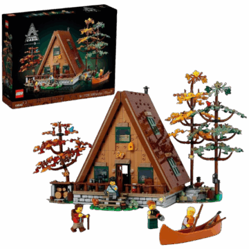 LEGO Ideas A-Frame Cabin Building Set