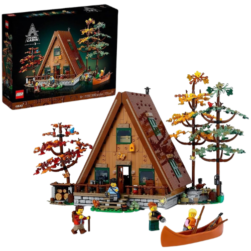LEGO Ideas A-Frame Cabin Building Set