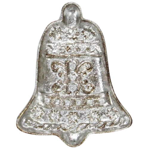Christmas Bell Cast Silver Gold Catchall Tray Wayfair