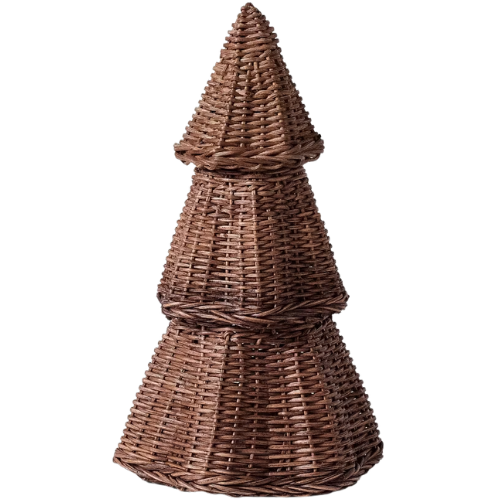 Target Small Scalloped Rattan Christmas Tree McGee