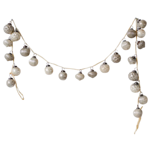 Silver Ornament Garland Wayfair