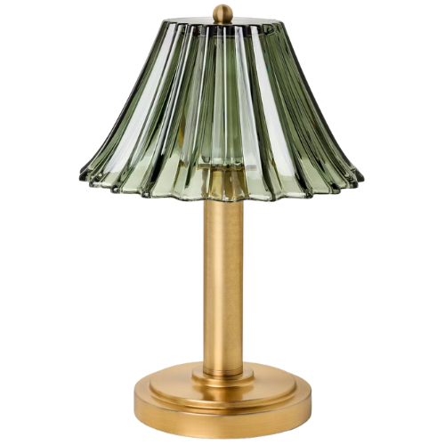 Glass Shade Table Lamp Green - Hearth & Hand™ with Magnolia