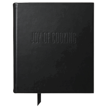 CB2 Joy of Cooking' Cookbook, Black Leather Edition