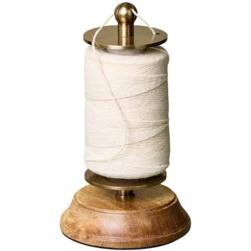 Target Wood and Brass Finish Twine Holder - Hearth & Hand™ with Magnolia