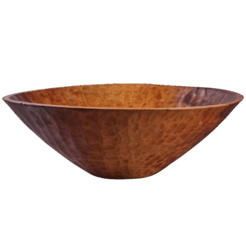 Classic Round Wood Bowl TerraKlay