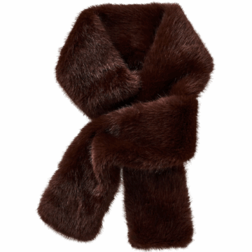 By Anthropologie Faux Fur Scarf