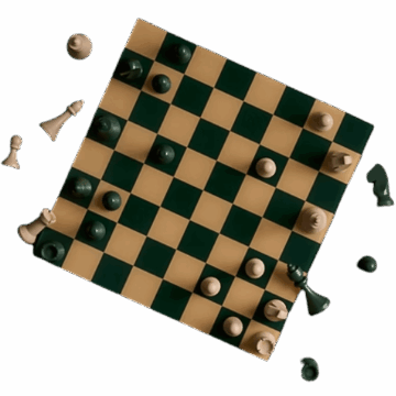 Banana Republic (US) Classic Chess Game by Printworks