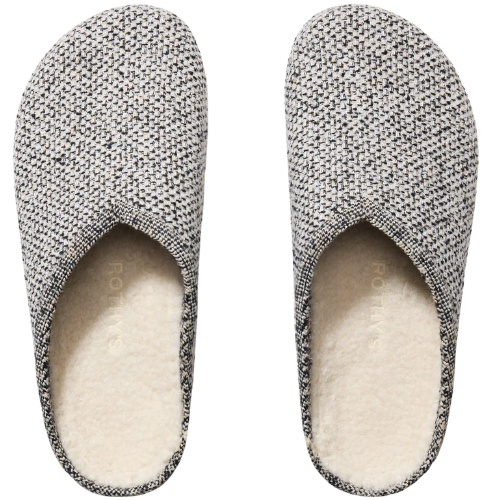 Rothy's The Cozy Clog in Cookies and Cream Bouclé