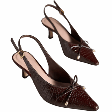 Anthropologie (US) Maeve Pointed-Toe Slingback Heels