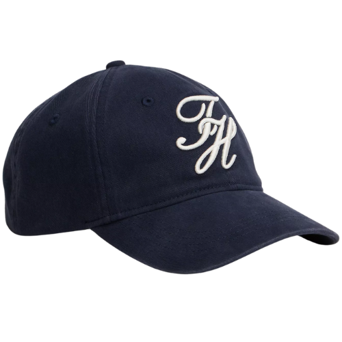 Tommy Hilfiger (US) Embroidered Script Monogram Baseball Cap