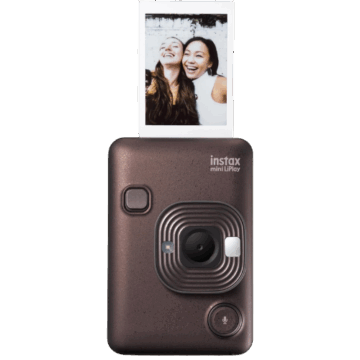 Instax Mini Camera Polaroid Brown