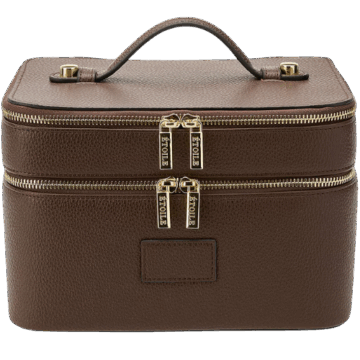 ETOILE COLLECTIVE Duo Vanity Case in Espresso