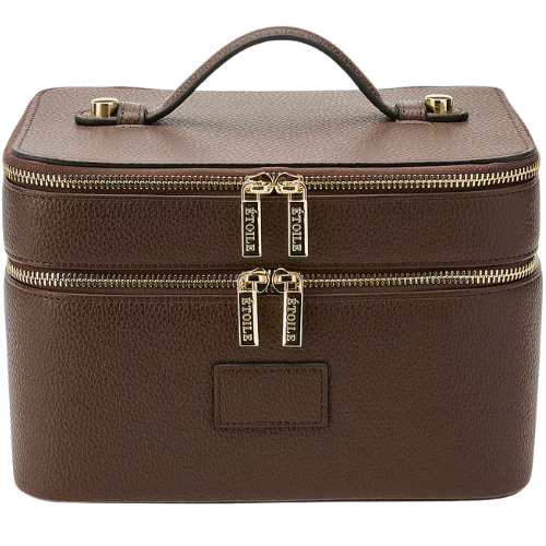ETOILE COLLECTIVE Duo Vanity Case in Espresso