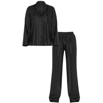 Glazed Satin Long Pajama Set Victoria's Secret