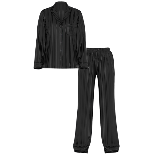 Glazed Satin Long Pajama Set Victoria's Secret