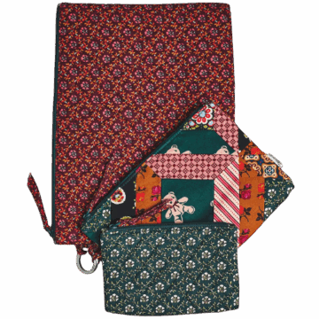 Vera Bradley x Anthropologie 3-Pouch Organizer Set