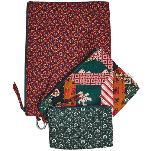 Vera Bradley x Anthropologie 3-Pouch Organizer Set