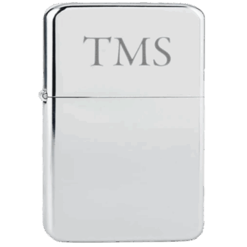 Etsy (US) Personalized Windproof Metal Lighter - Monogram