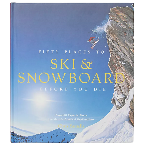 50 Places to Ski & Snowboard Coffee Table Book Free People