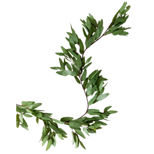 Faux 5′ Seeded Eucalyptus Garland